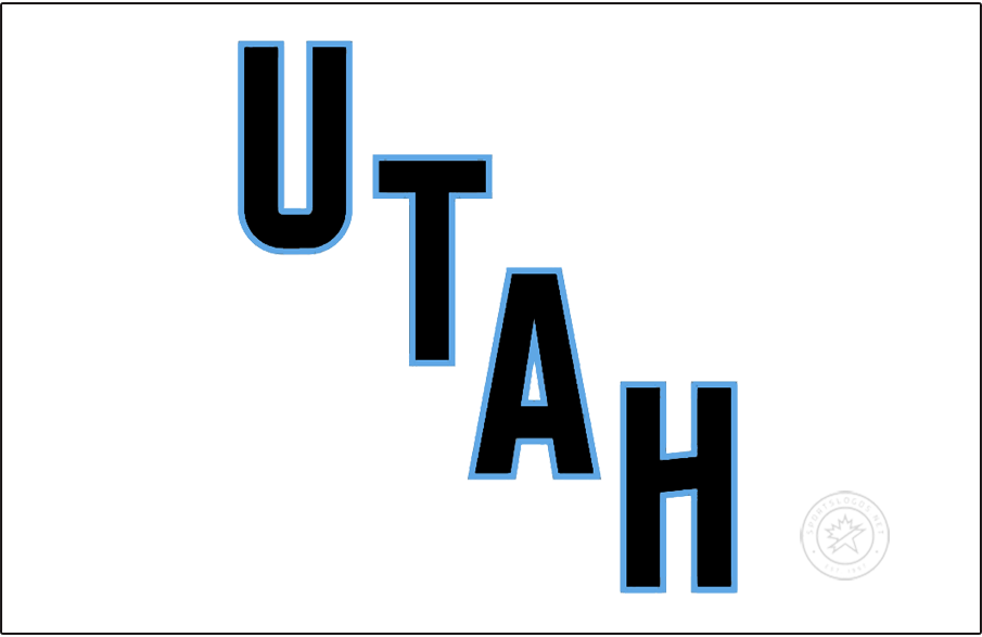 Utah Hockey Club 2024 Jersey Logo v2 DIY iron on transfer (heat transfer)